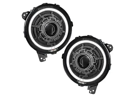 Oracle Lighting 18-c wrangler/20-c gladiator oculus bi-led projector headlights heated lens