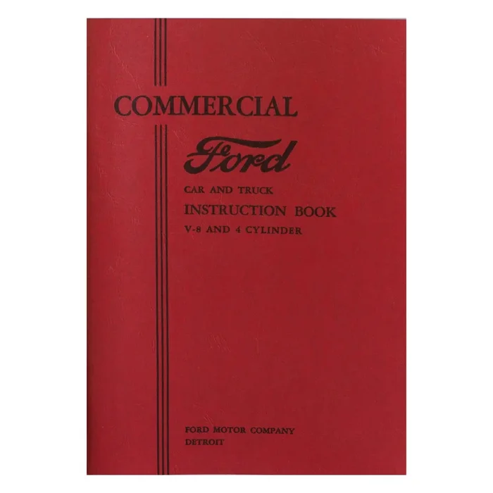 Owners Manual • 1933 Ford Pickup