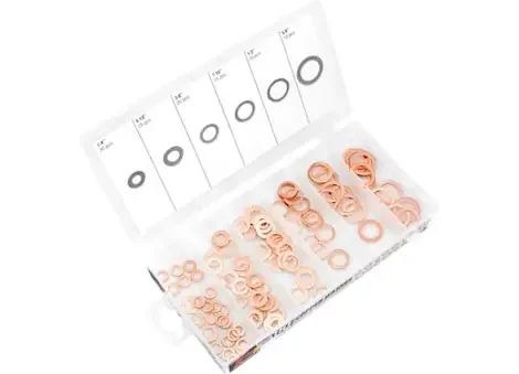 Performance Tool 110 pc copper washer asst