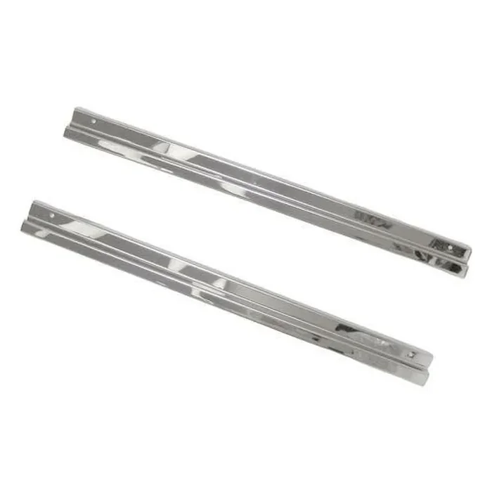 Polished Stainless Steel Entry Guard Set for 1997-2002 Jeep TJ Wrangler