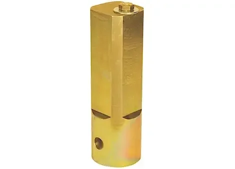 Popup Industries, Inc. Companion post for flip-over hitch – converts from round hole to square post for accessories