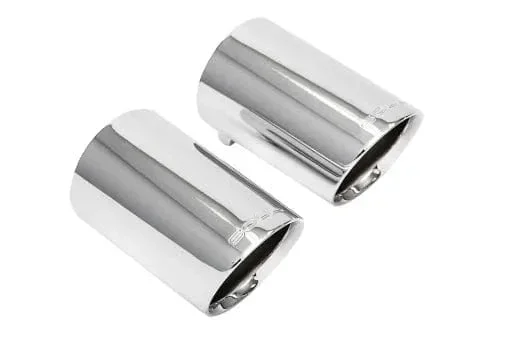 Porsche 987.2 / 981 Cayman / Boxster Bolt-On X-Pipe With Tips Chrome Double Wall
