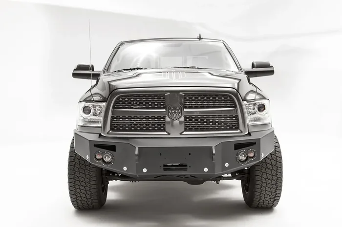 Premium Winch Front Bumper Uncoated/Paintable w/No Guard DR16-C4051-B