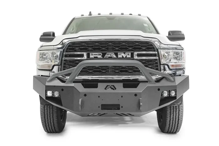 Premium Winch Front Bumper w/Pre-Runner Guard Bare DR19-A4452-B