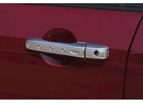 Putco 03-07 lincoln aviator (4dr only)(w/o passenger keyhole) chrome door handle covers