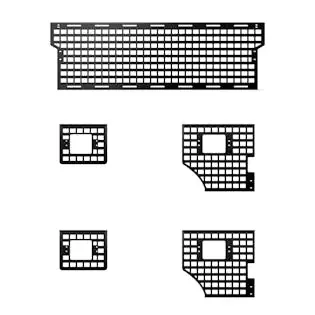 Putco 195122 Molle Passenger Side Panel
