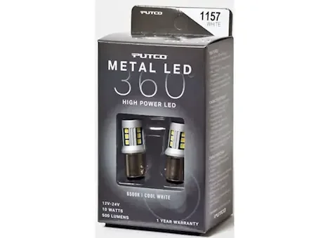 Putco 7440 – white plasma led metal led 360