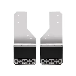 Putco 78308 Mud Skins Solid Polished Stainless Steel