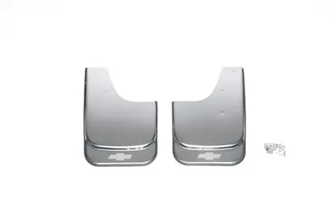 Putco 79611GM MudFlaps with Chevrolet Bowtie Etching – Set of 2