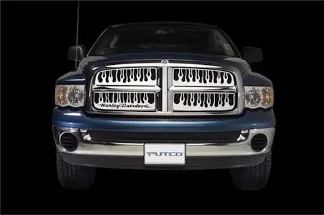 Putco 89150 Flaming Inferno Stainless Steel Grilles