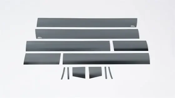 Putco 9751213BP Black Platinum Rocker Panels