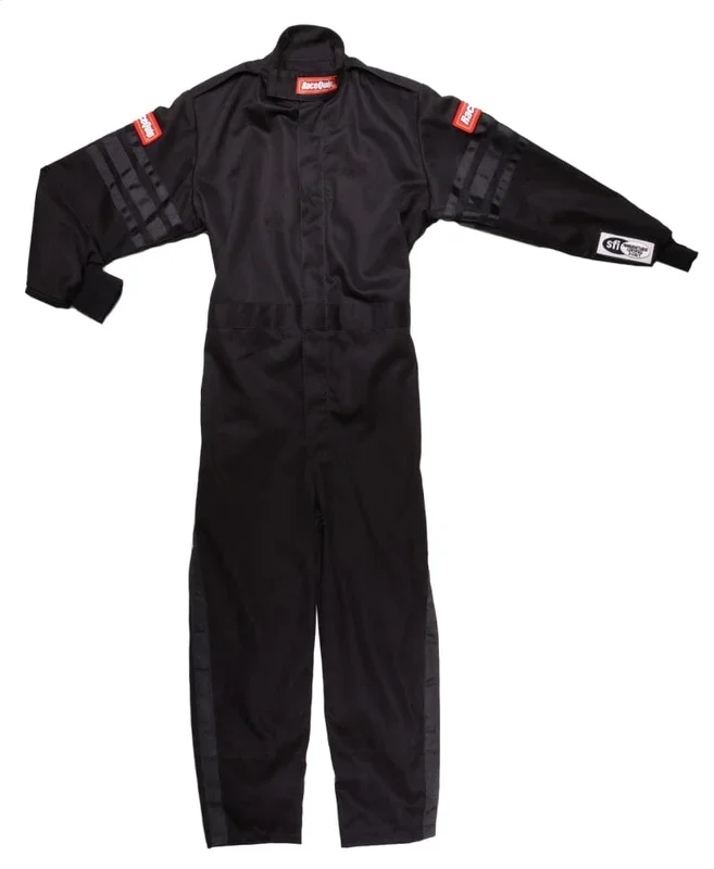 RaceQuip Black Trim SFI-1 JR. Suit – KLarge