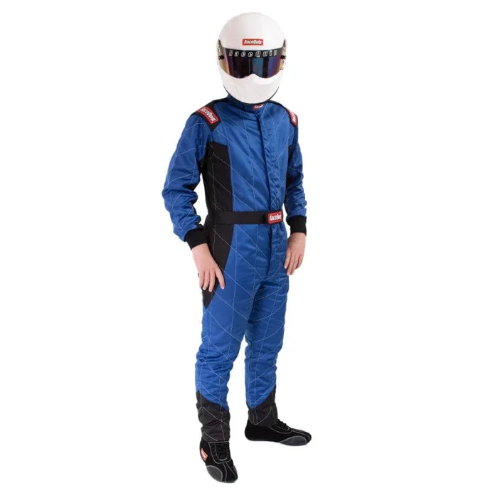 RaceQuip Blue Chevron-5 Suit SFI-5 – XLG