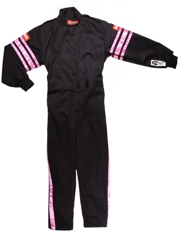 RaceQuip Pink Trim SFI-1 JR. Suit – KSmall