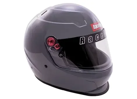 Racequip Pro20 full face helmet snell sa2020 rated gloss steel large