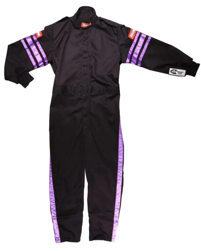 RaceQuip Purple Trim SFI-1 JR. Suit – KXXS