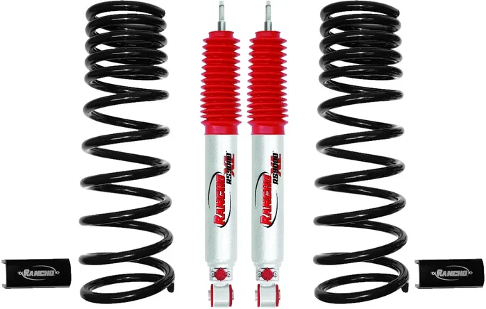 Rancho 2.5″ Front Leveling Kit w/ RS9000 Series Front Shocks For 2003-2010 Dodge Ram 2500 4WD DIESEL
