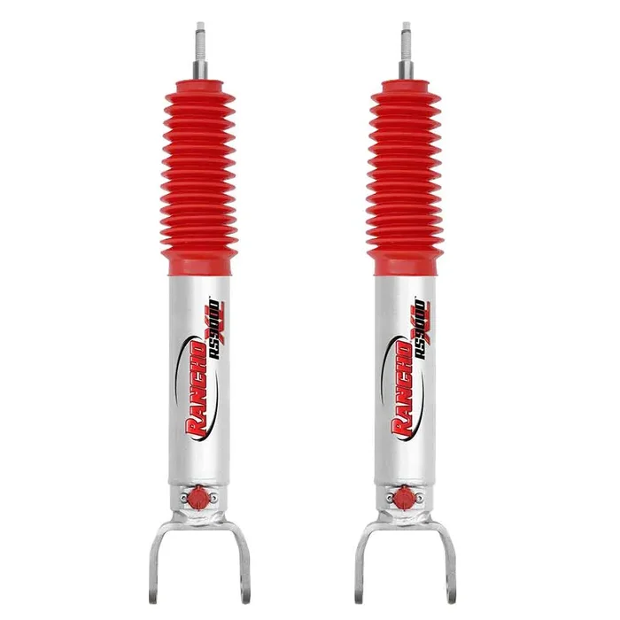 Rancho RS90000XL 4″ Front Lift Shocks for 1999-2006 Chevy Silverado 1500 4WD Torsion