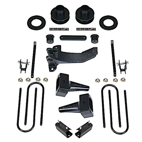 ReadyLift Suspension / Logiq Air 2.5in sst lift kit w/4in rear tapered blocks-1 drive shaft w/o shocks 11-16 f250 4wd