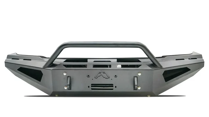 Red Steel Front Bumper w/Pre-Runner Guard DR19-RS4462-1