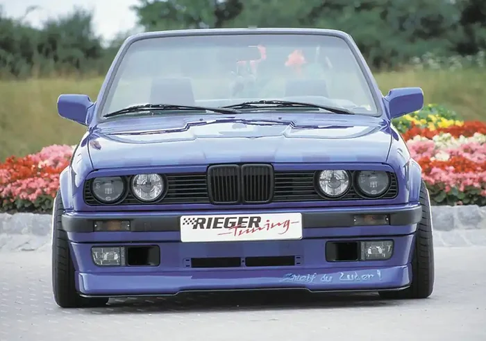 Rieger BMW E30 Facelift Front Lip