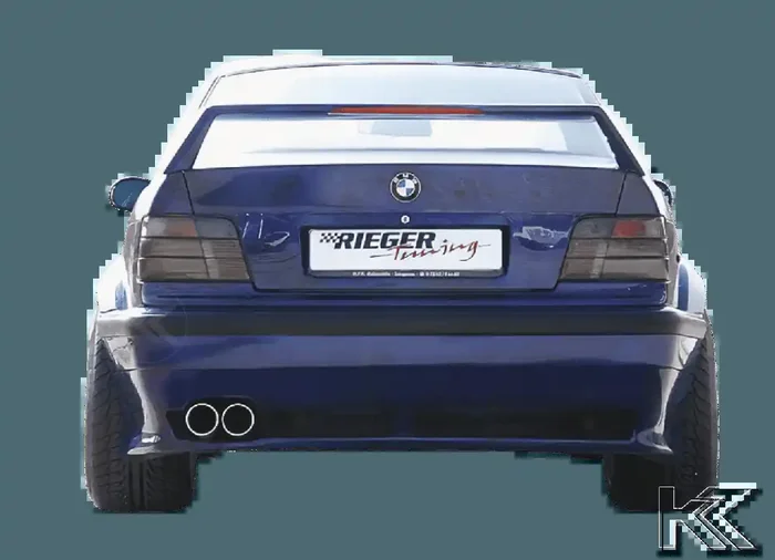 Rieger BMW E36 Vented Rear Bumper for Widebody