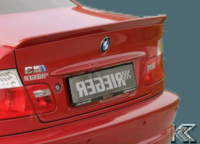 Rieger E46 Coupe Rear Flap Spoiler