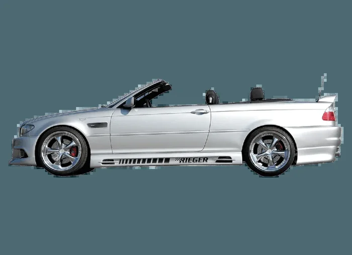 Rieger E46 Side Skirts – Vented Type 1