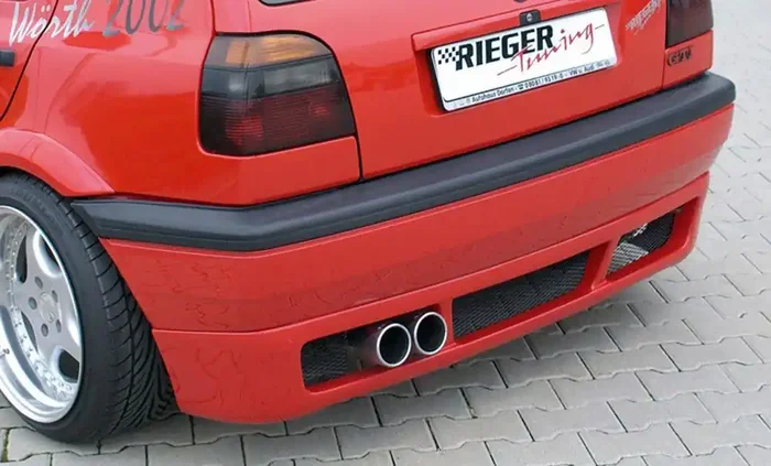 Rieger VW Golf 3 Vented Rear Skirt Extension