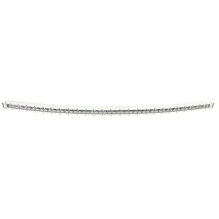 RIGID 50 Inch LED Light Bar Single Row Curved White Spot RDS SR-Series