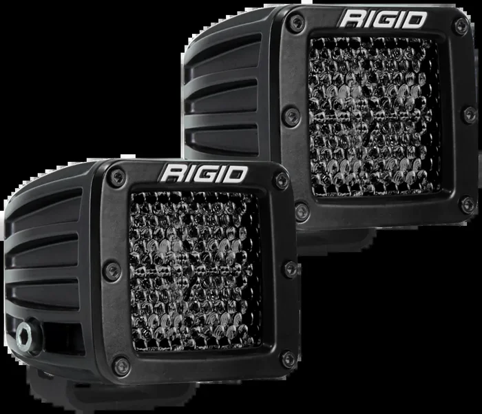 RIGID Spot Diffused Midnight Surface Mount Pair D-Series Pro