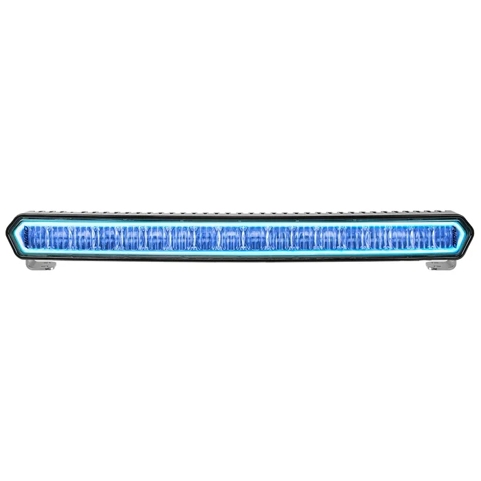 RIGID SR-L Series Marine 20 Inch LED Light Bar Black With Red Halo