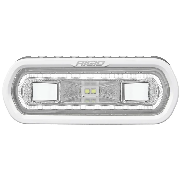 RIGID SR-L Series Marine Spreader Pod 2 Wire Surface Mount White With White Halo