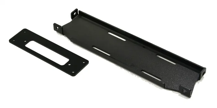 Rock Hard 4×4 Patriot Series Winch Mounting Plate for 10A/Hard Rock Edition Front Bumper for Jeep Wrangler JK 2007 – 2018 [RH-5017]