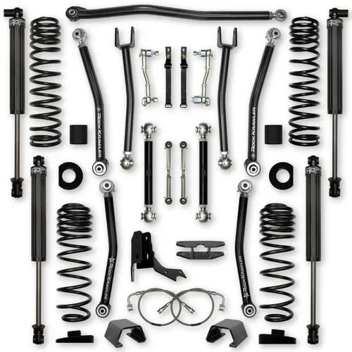 Rock Krawler Gladiator Lift Kit 4.5″ X Factor System Stage 1 For 2020-2025 Jeep Gladiator JT