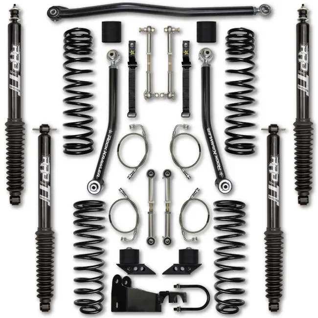 Rock Krawler JK 2.5″ Flex System Lift Kit w/ Twin Tube Shocks 07-18 Jeep Wrangler JK 2 Dr