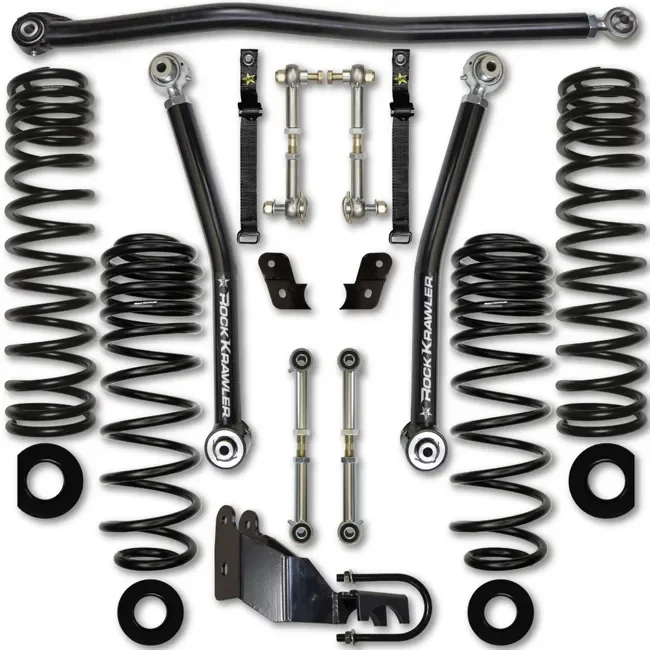 Rock Krawler JLU 2.5″ Flex Lift System for 2018-2024 Jeep Wrangler JL