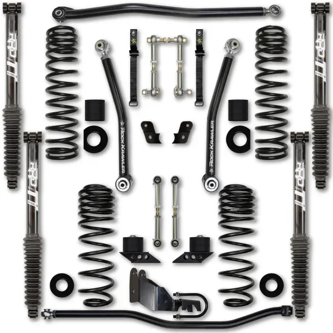 Rock Krawler JLU 3.5″ Flex Lift System – TT for 2018-2024 Jeep Wrangler JL
