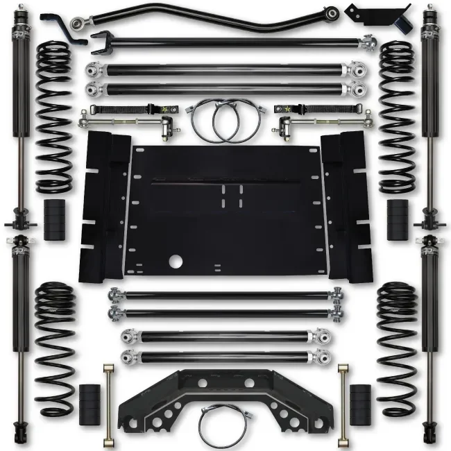 Rock Krawler LJ 4.5″ X Factor Stg 1 Long Arm Lift Kit w/ 2.25 RRD Shocks 2004-2006 Jeep Wrangler LJ Unlimited