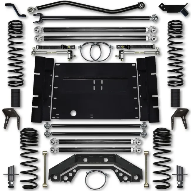 Rock Krawler TJ 4.5″ X Factor Long Arm 5″ Stretch Lift Kit for 03-06 Jeep Wrangler TJ