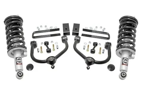 Rough Country 84167 3-inch Bolt-On Suspension Lift Kit w/ Upper Control Arms