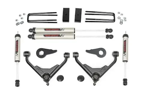 Rough Country 859870 3in GM Suspension Lift Kit (01-10 2500/3500 PU/SUV 2wd/4wd FK and FF RPO)