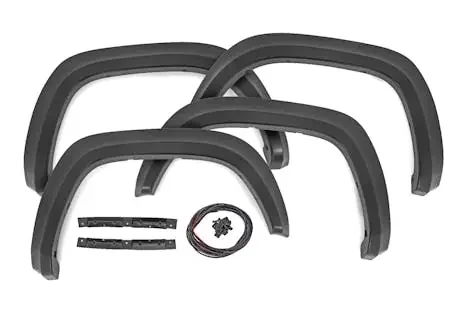 Rough Country S-T11621-1J9 Fender Flares Sport 1J9 Celestial Silver Metallic Toyota Tacoma (16-23)