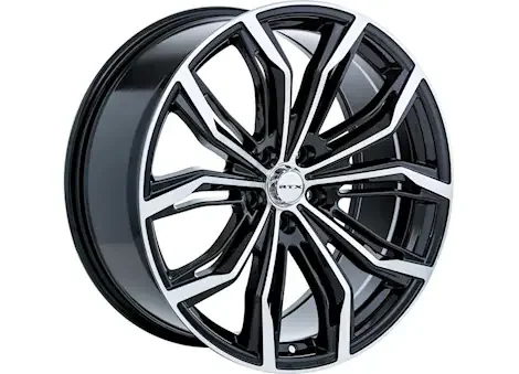 RTX Wheels Black widow 17×7.5 5×108 et40 cb63.4 black machined