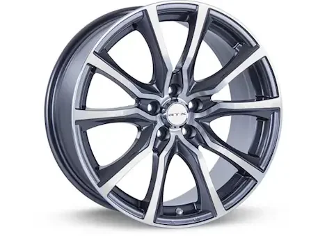 RTX Wheels Contour 18×8 5×108 et42 cb63.4 gunmetal machined