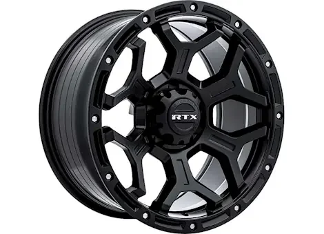 RTX Wheels Goliath 17×9 6×139.7 et0 cb106.1 satin black milled rivets