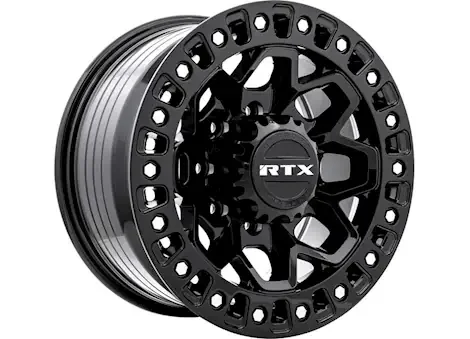RTX Wheels Zion 18×9 8×180 et20 cb125.1 gloss black milled rivet