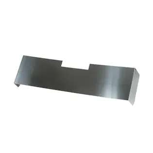 Rugged Ridge 11120.01 Front Frame Cover; Stainless Steel; 76-86 Jeep CJ Models