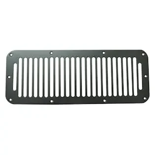 Rugged Ridge 11206.01 Cowl Vent Cover, Black