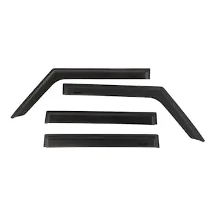 Rugged Ridge 11349.17 Window Visors, Matte Black